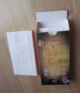 烟盒纸巾扑克盒装纸巾定制餐巾纸抽纸订做